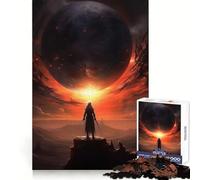 Necromancer Eclipse Adult Jigsaw Puzzles 1000 Pieces Mind Exercise Toy Calming Play Design Assembly Amazing Present (38x26cm)
