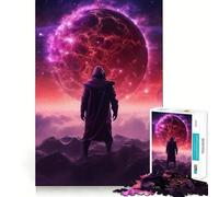 Necromancer Fantasy 1000 Piece Jigsaw Puzzles for Adults Jigsaw Brain Play Relax Mind Sharp Edge Premium Gift (38x52cm)