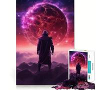 Necromancer Fantasy 1000 Piece Jigsaw Puzzles for Teenagers Memory Gain Stress Free Design Assembly Heartfelt Gift (50x75cm)