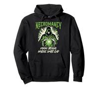 Necromancy. Magic begins where limits end. Pullover Hoodie