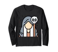 Necromancy Necromancer I Make Friends Long Sleeve T-Shirt