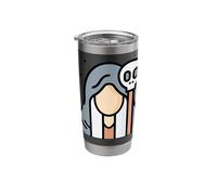 Necromancy Necromancer I Make Friends Stainless Steel Insulated Tumbler