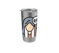 Necromancy Necromancer I Make Friends Stainless Steel Insulated Tumbler