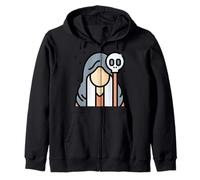 Necromancy Necromancer I Make Friends Zip Hoodie