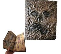 Necronomicon Evil Dead Book Decor 3D Embossed DemonFace Hardcover Book Prop
