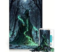 Necrotic Graveyard Revenant 1000 Piece Jigsaw Puzzle for Teenagers Memory Gain Soothing Fun Design Assembly Elegant Gift (38x52cm)