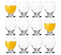 LAV 12x 280ml Nectar Glass Tumblers - Dishwasher Safe Kitchen Water Cocktail Juice Gin Wine Whisky Drinking Glassware Glasses Set