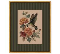 Nectar Harvest Canvas Print Botanical Art by Art Remedy, Gold Frame, 16 x 20