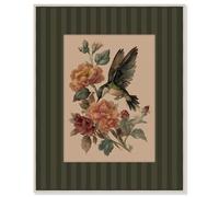 Nectar Harvest Canvas Print Botanical Art by Art Remedy, Silver Frame, 24 x 30