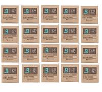 Necuma Luxury 20pcs 4g Boveda Humidifier, 62% Ideal for Tobacco Storage, Light Brown