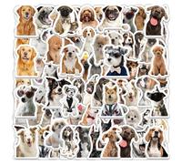 NECXON Dog Stickers, 100Pcs Funny Stickers Dog Cute Stickers Waterproof Puppy Stickers Pet Stickers Animal Stickers for Dog Lovers Fridge Scrapbook Notebook Water Bottle Luggage Decoration