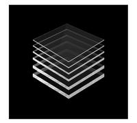 NEDHDEN Transparent acrylic sheets, A3/A4, 4 sheets per pack. Suitable for Lightweight protective covers, display boards, small dividers, menu boards,A4 1.5mm(4packs)