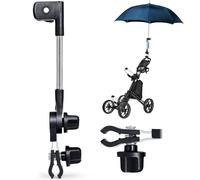 nediea Golf Umbrella Holder for Trolley, Adjustable Pram Umbrella Stand
