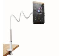 nediea Gooseneck Tablet Holder for Bed, Flexible Adjustable Tablet Stand for iPad, 37.4" Lazy Long Tablets Arm Clamp Mount, Book Holder for Kindle Reading in Bed, Compatible with 4.7-10.9" Devices