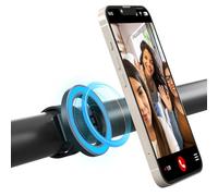 nediea Pram Phone Holder, Magnetic Phone Holder for Stroller, Adjustable Strap, 360 Degree Rotation, Magnetic Suction Phone Stand for Pram, Suitable for Golf Trolley, Treadmills Indoor, Shopping Cart