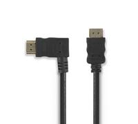 Nedis 1.5M High Speed Hdmi Cable With Ethernet, Angled Connector Supports 4K