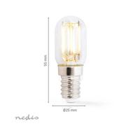 Nedis 1.5W Ses E14 Led Clear Pygmy Fridge Freezer Appliance Bulb Long Life