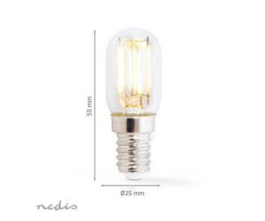 Nedis 1.5W Ses E14 Led Clear Pygmy Fridge Freezer Appliance Bulb Long Life