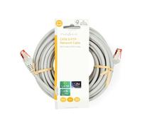 Nedis 10m CAT6 Ethernet Network Cable Internet Gigabit Patch LAN S/FTP Grey
