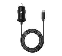 Nedis 12W Car power supply with 1m Micro-USB Cable - Stable reRecharging