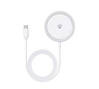 Nedis 15W Magnetic Wireless power supply without UniversalStand, White