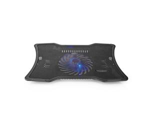 Nedis 17" USB Laptop Cooler with Silent LED Fan