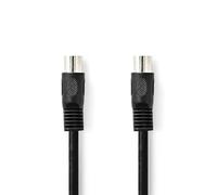 NEDIS 1m DIN Audio Cable, 5-Pin Din Connectors, Shielded