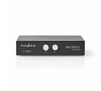 Nedis 2 in 1 out VGA SVGA 2 Port Sharing Select Switch LCD PC TV Monitor Video