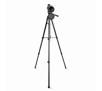 Nedis 20-60x60 HD Spotting Scope with Tripod and Carrying Bag, 45 Degree Angled Telescope for Target Shooting Wildlife Bird Watching - Black