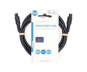Nedis 2M Digital Audio Optical Toslink Cable For Lg Sony, Samsung Sound Bar