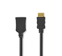 Nedis 2M High Speed Hdmi Extension Cable Lead 4K60Hz, Arc, 10.2 Gbps - Black