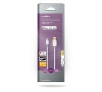 Nedis 2m [MFI Certified] iPhone Charger Cable USB Lead for 13/12/12 mini