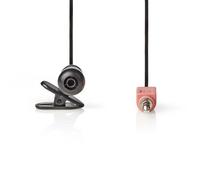 Nedis 3.5mm Mini Lavalier Clip-On Lapel Mic Microphone For Mobile Phone Pc Recording