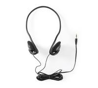 Nedis 3.5mm wired headphones with powerful bass, ultra-lightweight 1.10m
