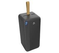 Nedis 30000 mAh 100 W QC 3.0 External Battery with LED Display, 2x USB-A & 2x