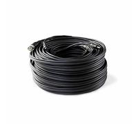 Nedis 30m CCTV Quality Security Cable Extension BNC & 5.5mmx2.1mm DC RG59