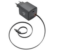 Nedis 30W USB-C power supply with Retractable USB-C Cable Fast reRecharging