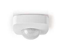 Nedis 360° PIR Motion Sensor Switch, Indoor/Outdoor Ceiling Mount, Adjustable Light Sensitivity & Time, 2/3-Wire - White