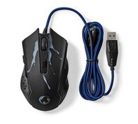 Nedis 3600 dpi Wired Gaming Mouse with LED and 6 Buttons