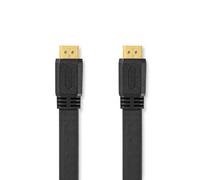Nedis 3M Flat High Speed Hdmi™ Cable With Ethernet 4K - Black