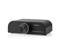 Nedis 4-Way Stereo Input Control Box Feed Cd Tv Tuner Into 1 Aux Input
