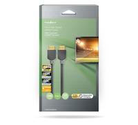 Nedis 5m Ultra High Speed UHD HDM Cable Lead 8K@60Hz ARC 48Gbps Anthracite