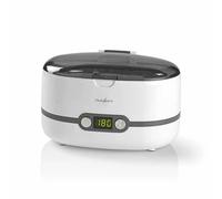Nedis 600ml Ultrasonic Cleaner Ultra Sonic Bath Jewellery Cleaning Tank