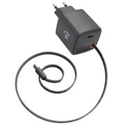 Nedis 65W USB-C power supply with Retractable USB-C Cable Fast reRecharging