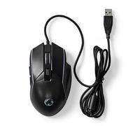 Nedis 7200 dpi high-precision 6-button LED gaming mouse