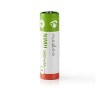 Nedis AA Rechargeable Battery - 1.2V 2600mAh 4 pack