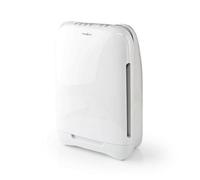 Nedis Air Purifier 50W Hepa Home Air Cleaner Ioniser 4 Speed, Filter Indicator, Timer, Quiet Mode, Dust Pollen Odours Allergies - White