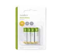Nedis Alkaline Battery AAA, 1.5V - 4 pack