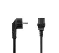 Nedis Angled Power Cable - 5 metres