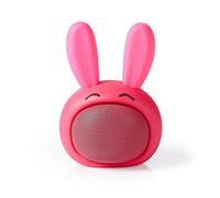 Nedis Animaticks Bluetooth Speaker with 3H Playtime, Hands-Free Calling & Robby Rabbit Design
